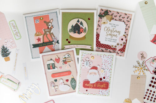Make It Merry Limited Edition Holiday Cardmaking Kit 2023 Inspiration