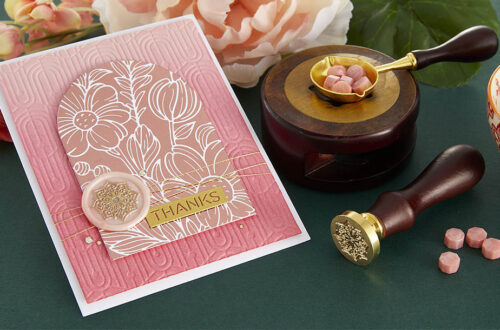 August 2023 Wax Seal of the Month Preview & Tutorials – Mandala Flower