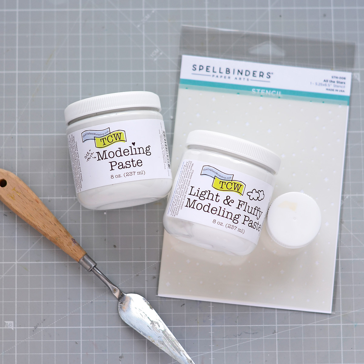 The Crafter's Workshop Modeling Paste - White 2 oz.