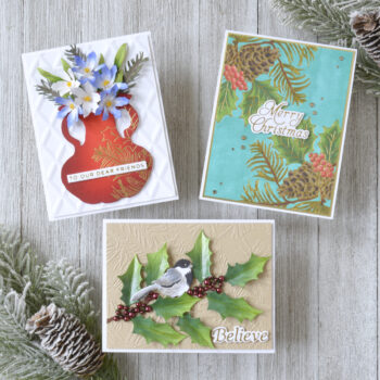 Snow Garden Collection – Winter Floral Card Inspiration