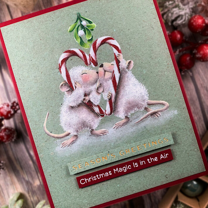 The Sweetest Christmas Cards With House Mouse