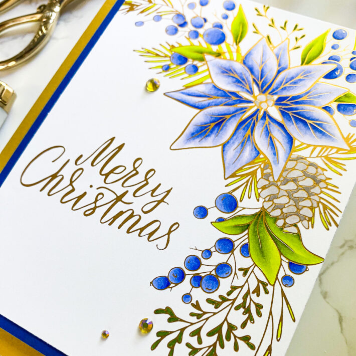 Better Press Christmas - Letter Press and Hot Foil Card Ideas with BetterPress Plates