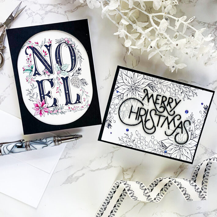 Better Press Christmas - Letter Press and Hot Foil Card Ideas with BetterPress Plates