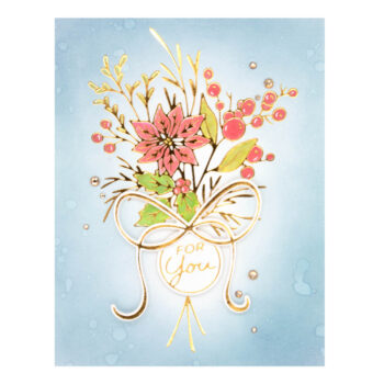 October 2023 Glimmer Hot Foil Kit of the Month Preview & Tutorials – Bouquet Full of Joy