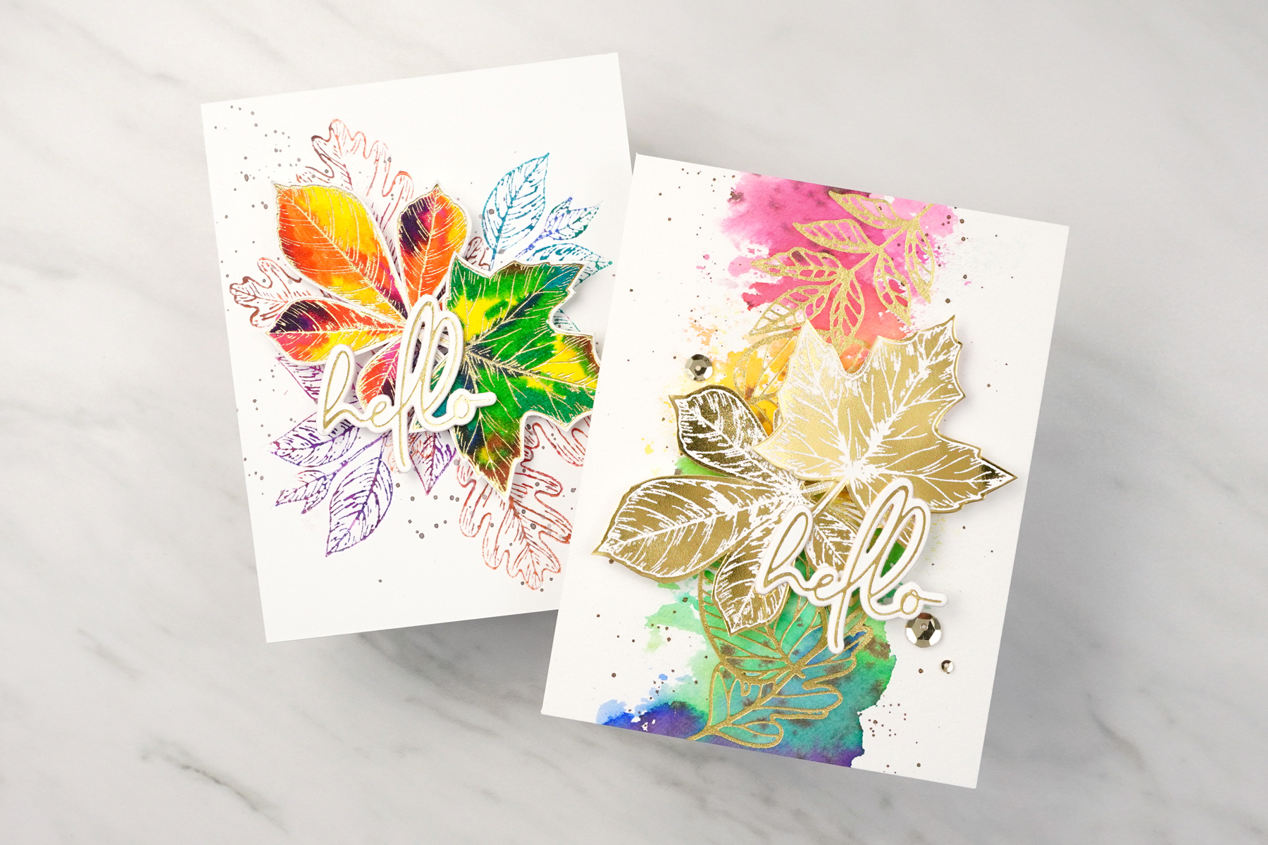 Make Your Own Scrapbook Flower Embellishments] DIY Embellishments With  Embossing and Watercolors! 