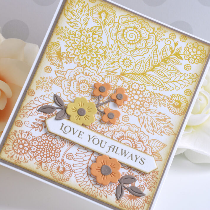Handmade Card Ideas with Kaleidoscope Arch Collection