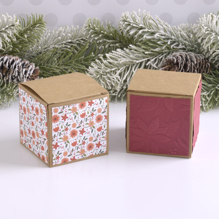 Easy and Fun Handmade Advent Calendar with Kraft Pop & Lock Boxes