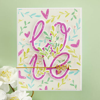 December 2023 Clear Stamp + Die of the Month Preview & Tutorials – Big Love