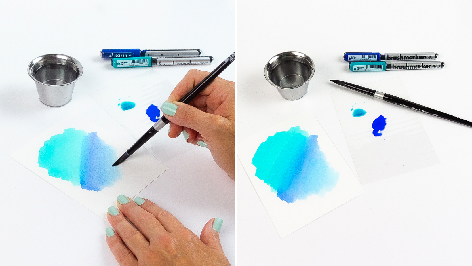 Simple Techniques with Karin Brushmarker Pro Markers - Spellbinders Blog
