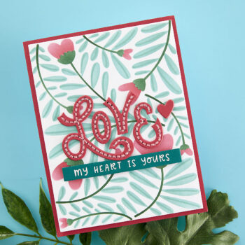 December 2023 Stencil of the Month Preview & Tutorials – My Love Grows