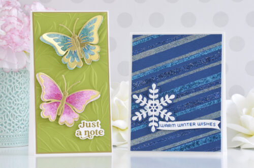Fun Ways To Use Glitter In Your Card Projects