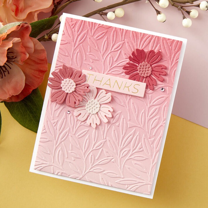 January 2024 Embossing Folder of the Month Preview & Tutorials – Branching Out