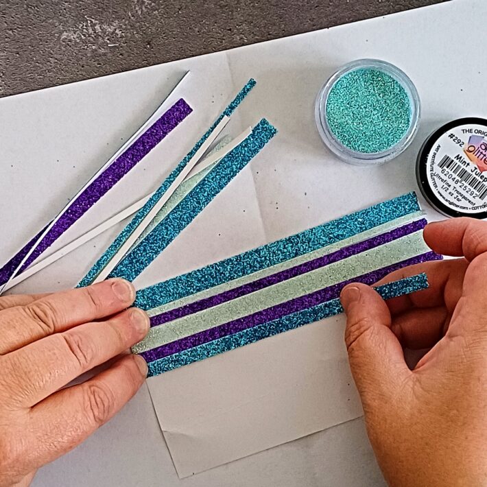 3 Techniques To Try With Art Glitter