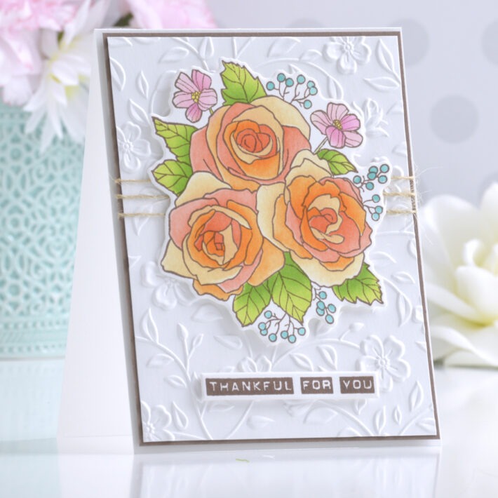 Fresh Florals with the From The Garden Collection by Wendy Vecchi