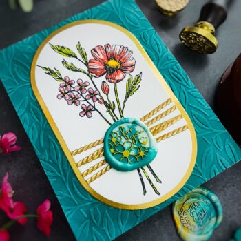 3 Dazzling Cards featuring the New Wax Seal Beads and Bead Mixes