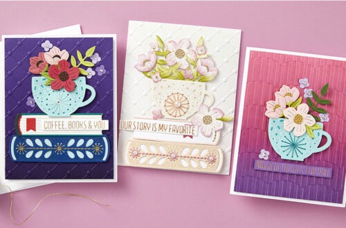 March 2024 Stitching Die of the Month Preview & Tutorials – Stitched Read & Sip