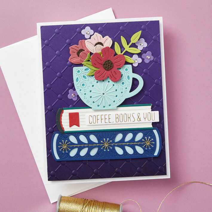 March 2024 Stitching Die of the Month Preview & Tutorials – Stitched Read & Sip
