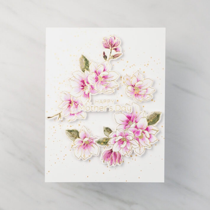 3 Expert Monochrome Techniques featuring Letter Pressed Cards BP-157