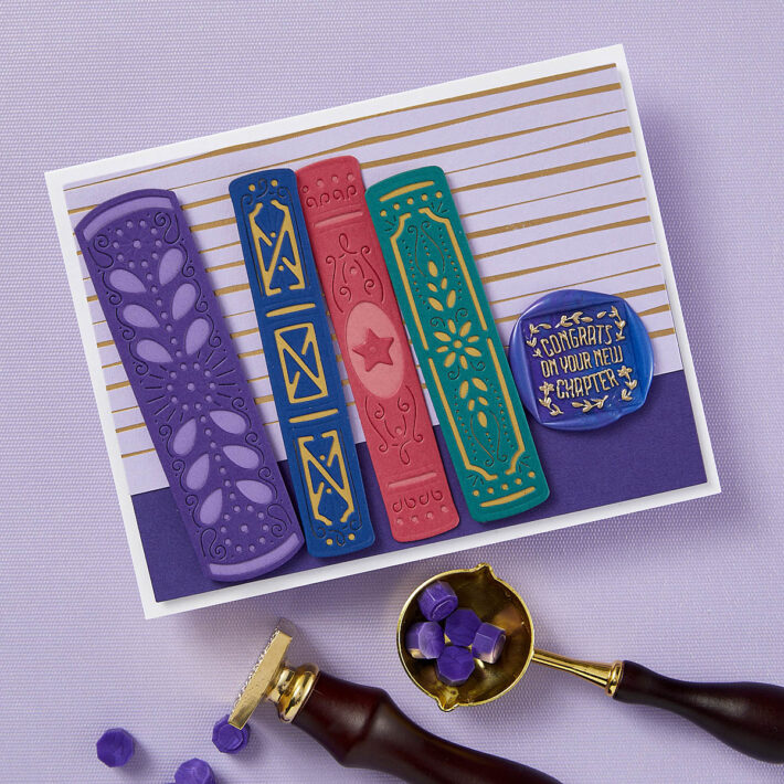 March 2024 Wax Seal of the Month Preview & Tutorials – Congrats On Your New Chapter