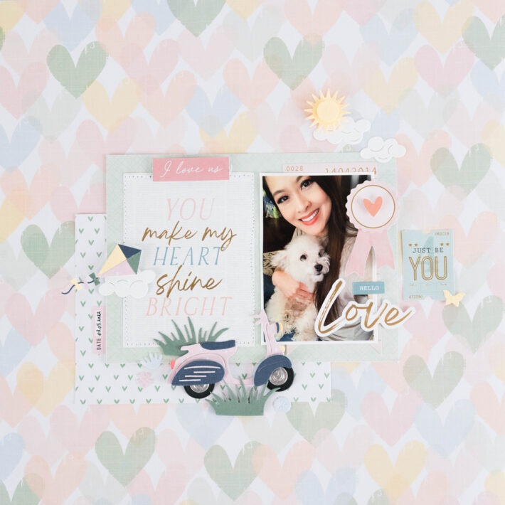 Creating 3 Different Layouts Using Dies as Embellishments, S3-500