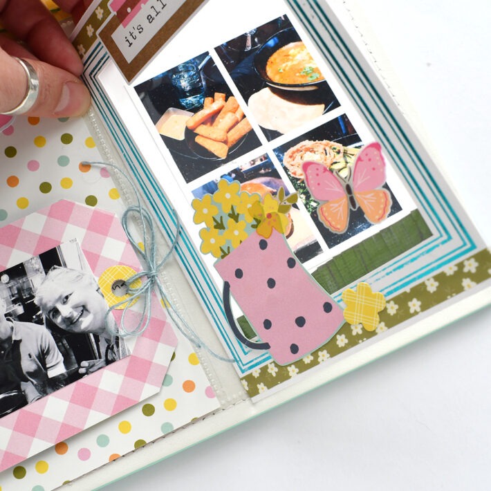 INTERACTIVE TRAVEL ALBUM USING SIMPLE STORIES’ FRESH AIR WITH SUZANNA LEE