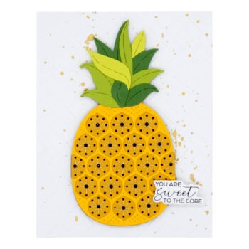 May 2024 Stitching Die of the Month Preview & Tutorials – Stitched Pineapple