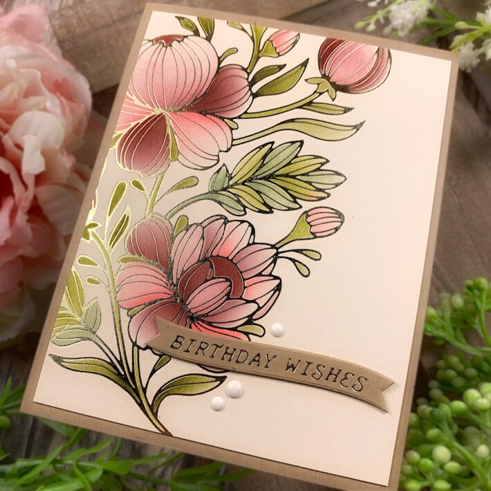 GLIMMERING FLOWERS WITH JENNIFER, GLP-436, GLP-434