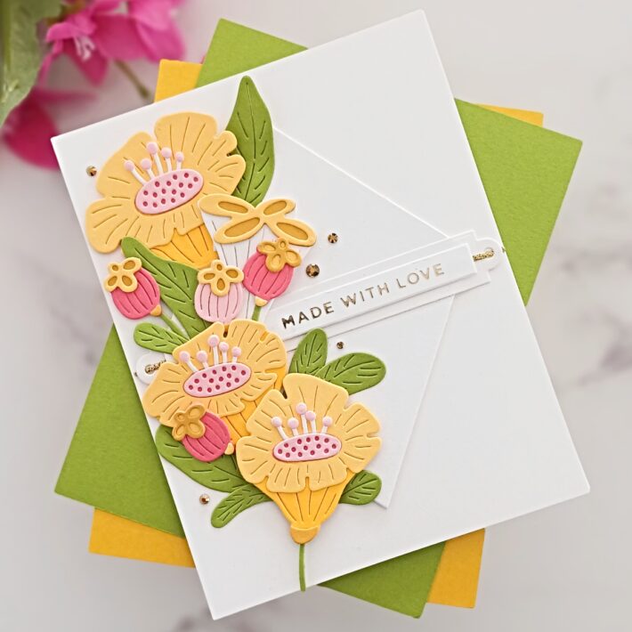 Brighten Up Your Day and Create Three Simple Floral Cards, S7-242