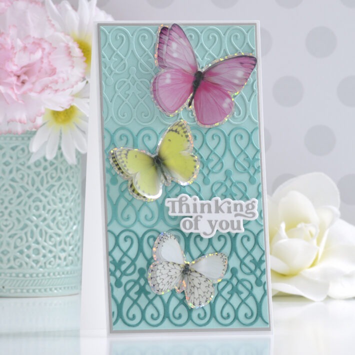 Beautiful Butterflies As Accents and Focal Points on Cards, S4-1341, SCS-346