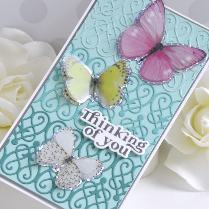 Beautiful Butterflies As Accents and Focal Points on Cards, S4-1341, SCS-346
