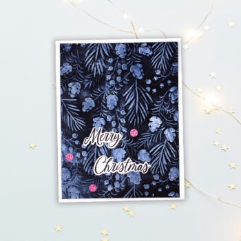 July 2024 3D Embossing Folder of the Month Preview & Tutorials – Pine Cones & Berries