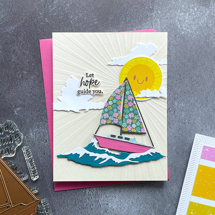 INCORPORATING PATTERNED PAPER INTO THE FAIR WINDS COLLECTION WITH EMILY LEIPHART, S5-633, SDS-193, SES-021