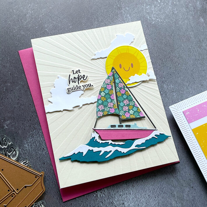 INCORPORATING PATTERNED PAPER INTO THE FAIR WINDS COLLECTION WITH EMILY LEIPHART, S5-633, SDS-193, SES-021