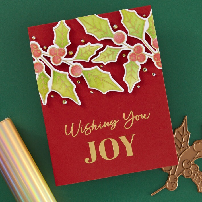 July 2024 Glimmer Hot Foil Kit of the Month Preview & Tutorials – Joyful Holly